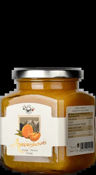 Alpe Pragas Arancia sinensis Orange Fruchtaufstrich 335g
