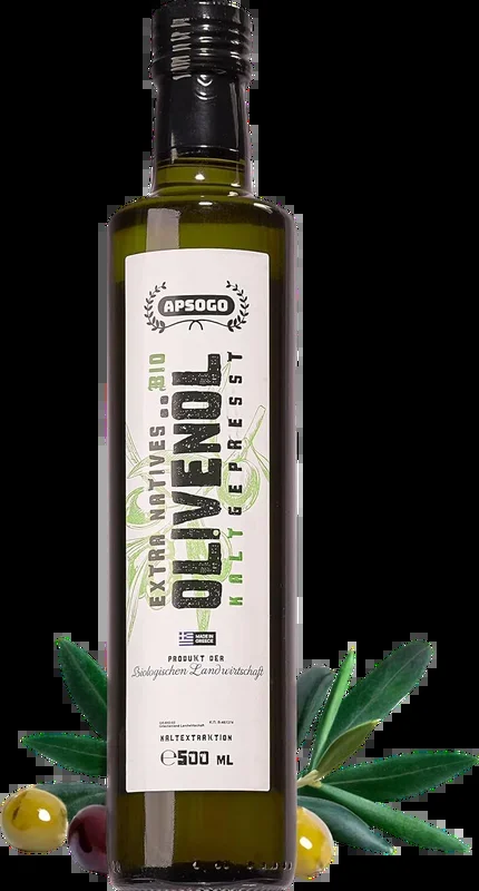 Apsogo Extra Virgin Organic Olive Oil from Greece