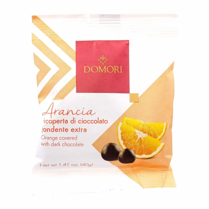 Domori Schokolade | kandierte Orangen