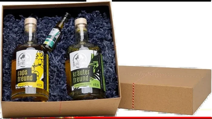 Duo gift box (1x garlic oil + 1x herbal oil + 1x hemp oil)
