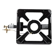 Gas-Hockerkocher 40x40cm mit Zündsicherung – 7,0kW