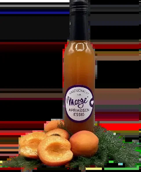 Marge’s apricot fruit pulp vinegar