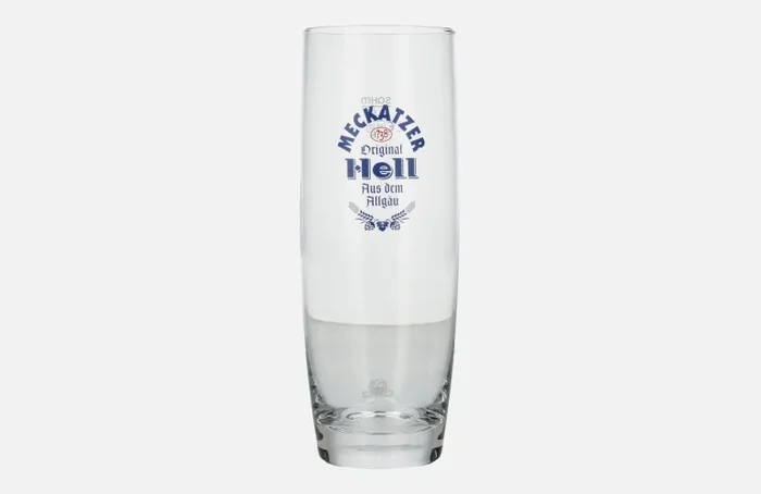 Meckatzer Glas Hell 0,5l
