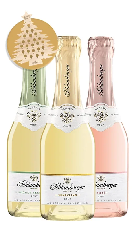 Schlumberger Adventskalender Refill-Paket Brut (24×0,2L) 24×0,2L Flaschen 4,8 L