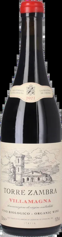 Torre Zambra Montepulciano Villamagna D.O.C. 2021 Bio, 0,75 l