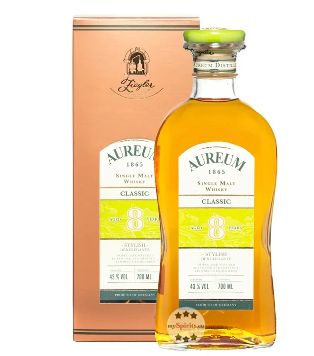 Ziegler Aureum Classic 8 Jahre Single Malt Whisky